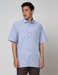 Cole Short Sleeve Shirt Stripes Regular