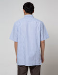 Cole Short Sleeve Shirt Stripes Regular