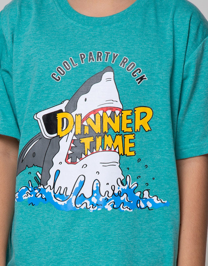 Aero Short Sleeve T-Shirt Shark Dinner