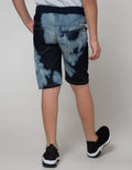 Nevada Shorts Denim Rib Tye Dye