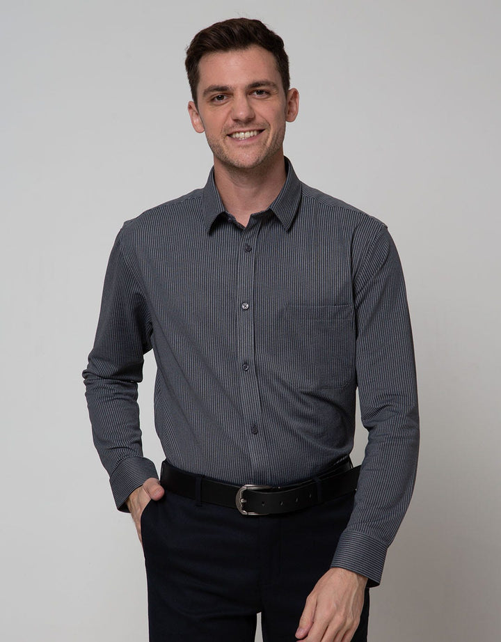 Stanley Adams Long Sleeve Shirt Texture Sap