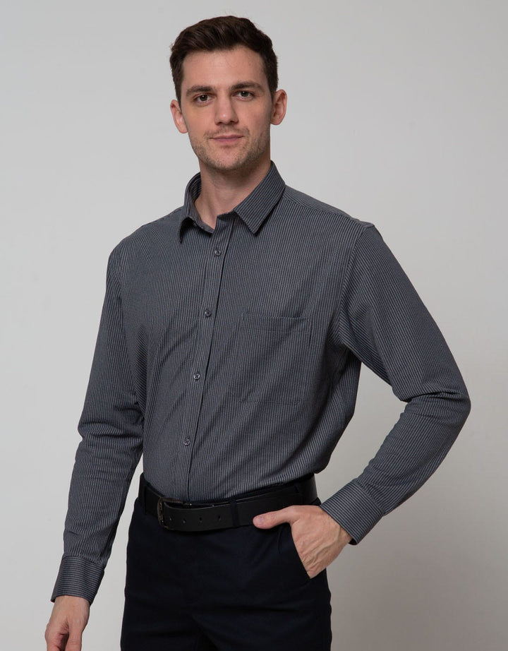 Stanley Adams Long Sleeve Shirt Texture Sap