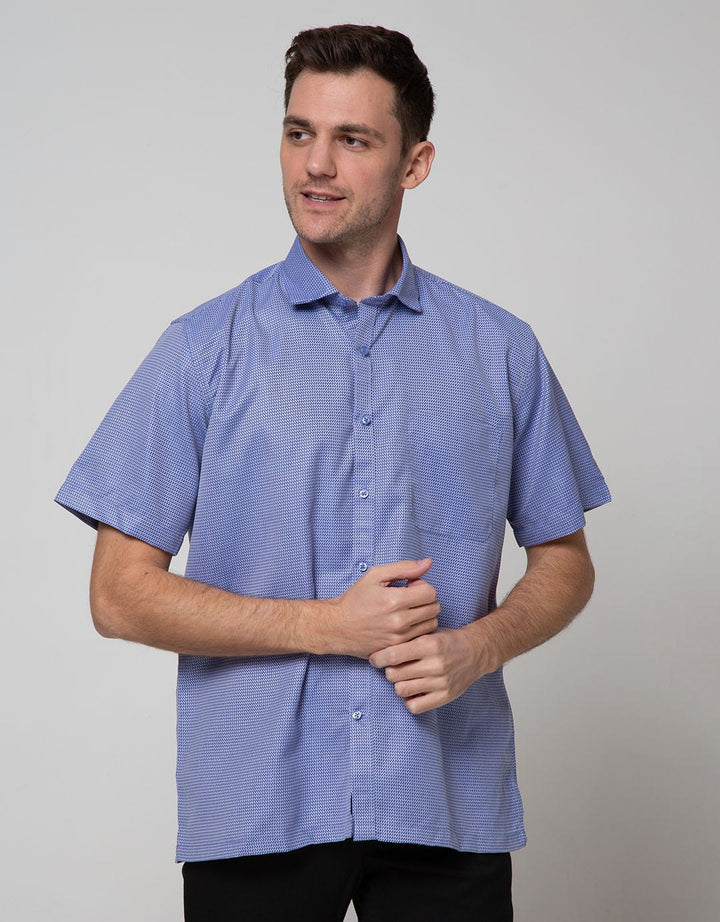 Stanley Adams Short Sleeve Shirt Textured
