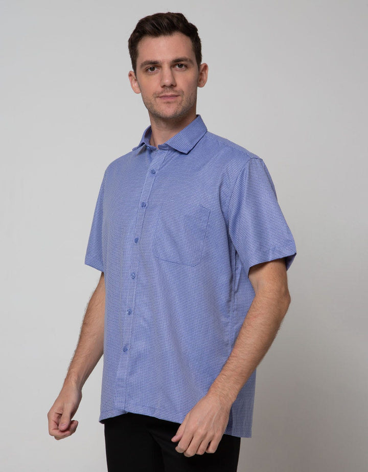 Stanley Adams Short Sleeve Shirt Textured