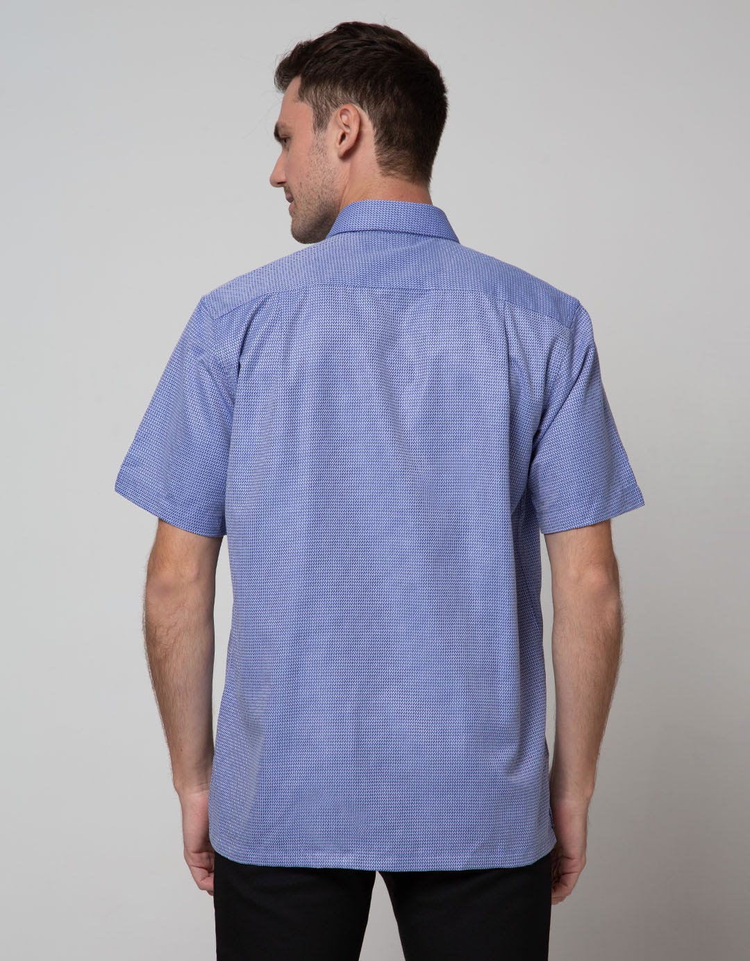 Stanley Adams Short Sleeve Shirt Textured