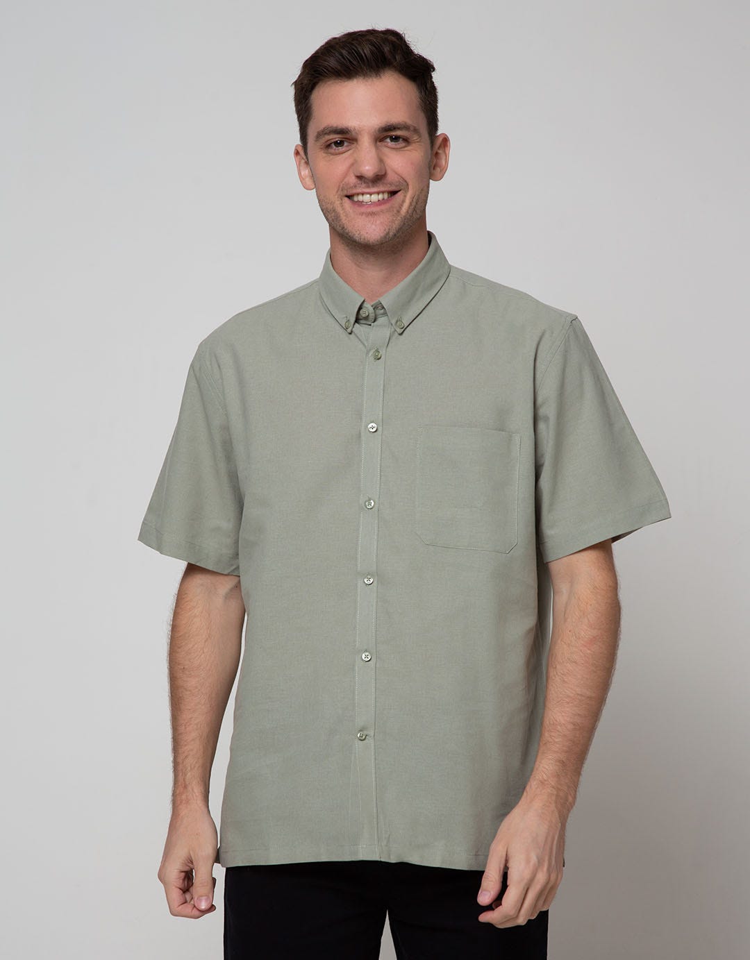 Stanley Adams Short Sleeve Shirt Texture Regular