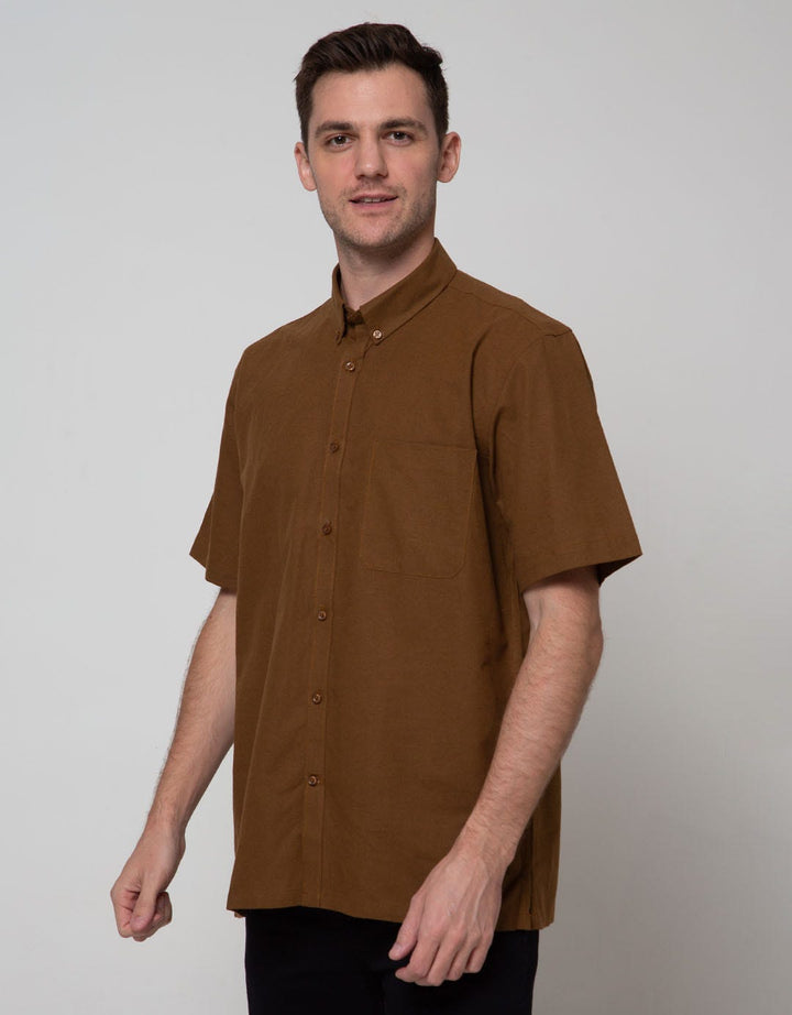 Stanley Adams Short Sleeve Shirt Texture Regular
