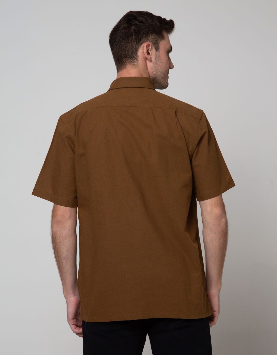 Stanley Adams Short Sleeve Shirt Texture Regular