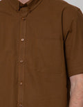 Stanley Adams Short Sleeve Shirt Texture Regular