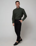 Stanley Adams Long Sleeve Shirt Texture Regular Plain