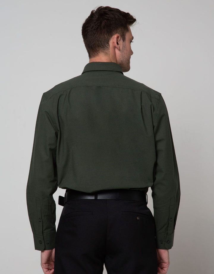 Stanley Adams Long Sleeve Shirt Texture Regular Plain