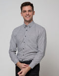 Stanley Adams Long Sleeve Shirt Stripe Slim Elegan