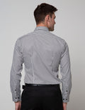 Stanley Adams Long Sleeve Shirt Stripe Slim Elegan