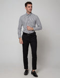 Stanley Adams Long Sleeve Shirt Stripe Slim Elegan