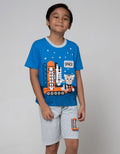 Little M Top Bottom Set T-Shirt Space