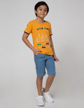Little M Short Sleeve T-Shirt Car Urban Space