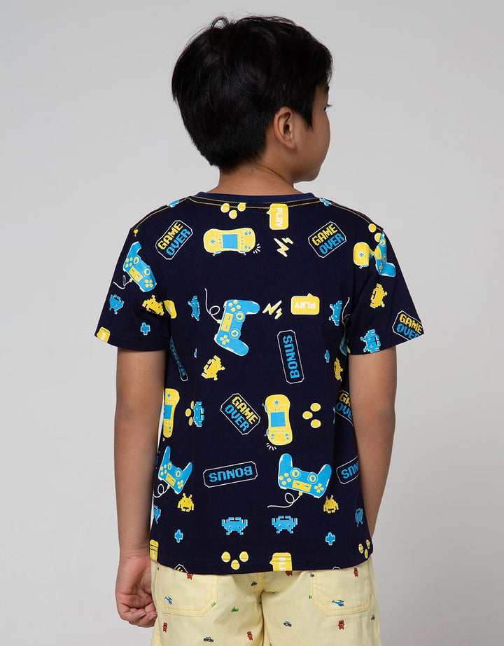 Little M Short Sleeve T-Shirt Game