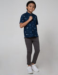 Little M Short Sleeve Shirt Typography