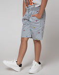 Little M Short Pants Woven Dino