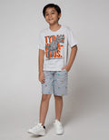 Little M Short Pants Woven Dino