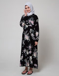 St. Yves Long Sleeve Maxi Dress White Clemantis