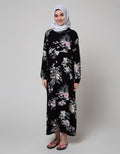 St. Yves Long Sleeve Maxi Dress White Clemantis
