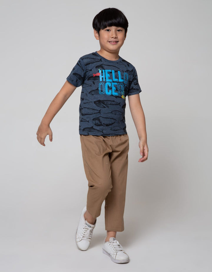 Little M Short Sleeve T-Shirt Hello