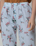 St. Yves Women Long Pants Stripe Anemone