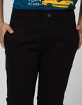 Little M Long Pants Woven Karet