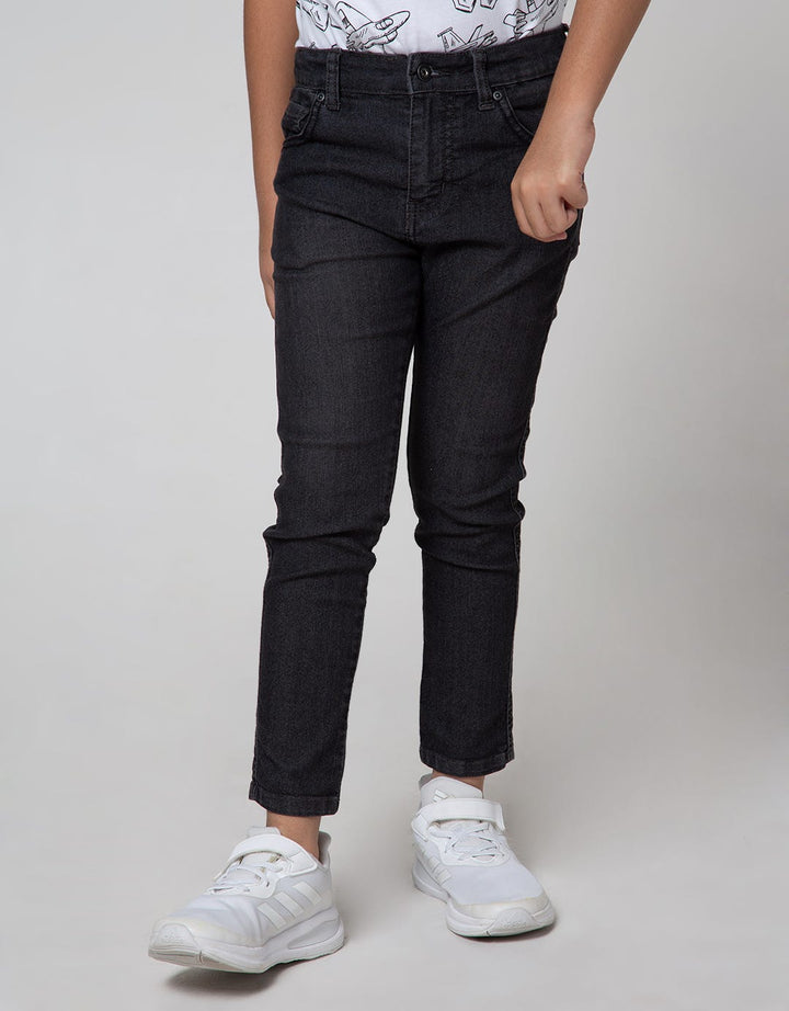 Little M Denim Pants Reguler Kancing