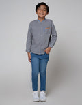 Little M Denim Pants Reguler Kancing