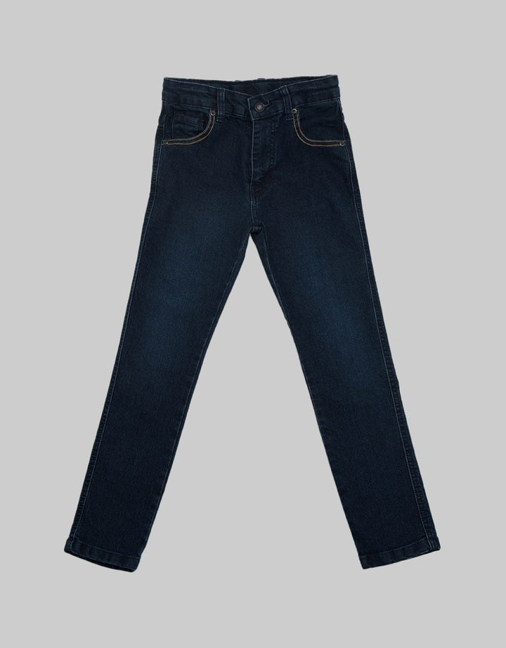 Little M Denim Pants Reguler Kancing