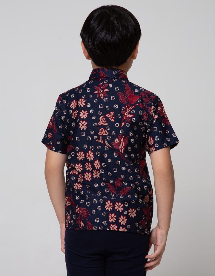 Arjuna Weda Kemeja Pendek Batik Alas Maduraan