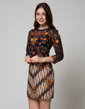 Arjuna Weda Sackdress Batik Flower Truntum