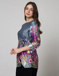 Arjuna Weda Blouse Flower Batik