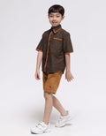 Arjuna Weda Hem Boy Batik Banana Bali Large