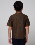 Arjuna Weda Short Shirt Batik Banana Bali Large