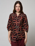 Adikusuma Blouse Kawung Filling