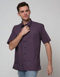 Stanley Adams Short Sleeve Shirt Print Regular Pocket
