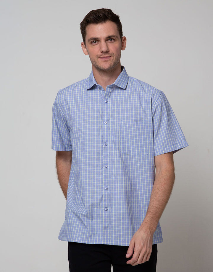 Stanley Adams Mini Checks Man's Shirt