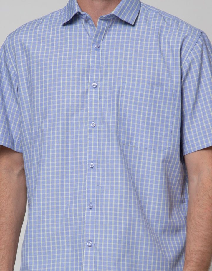 Stanley Adams Mini Checks Man's Shirt