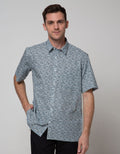 Stanley Adams Short Sleeve Shirt Full Print Regular