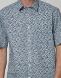 Stanley Adams Short Sleeve Shirt Full Print Regular