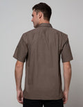 Stanley Adams Short Sleeve Shirt Print Regular Simple