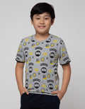 Character Short Sleeve T-Shirt Batman Grafiti Logo
