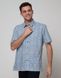 Stanley Adams Short Sleeve Shirt Full Print Regular