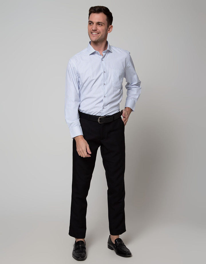Stanley Adams Long Sleeve Shirt Stripe Regular