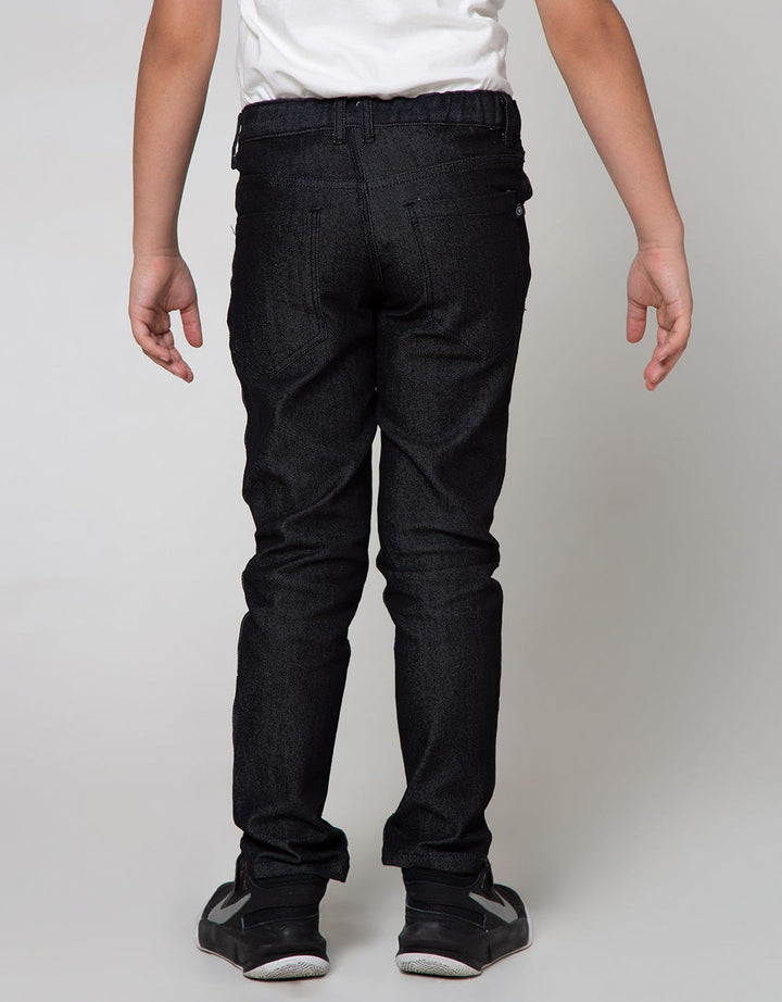 Nevada Denim Pants Stretch Patch Abstract
