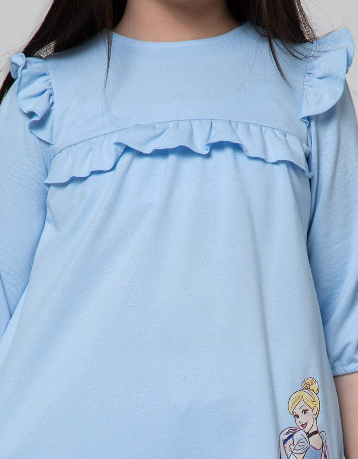Disney Cinderella Long Sleeve Midi Dress