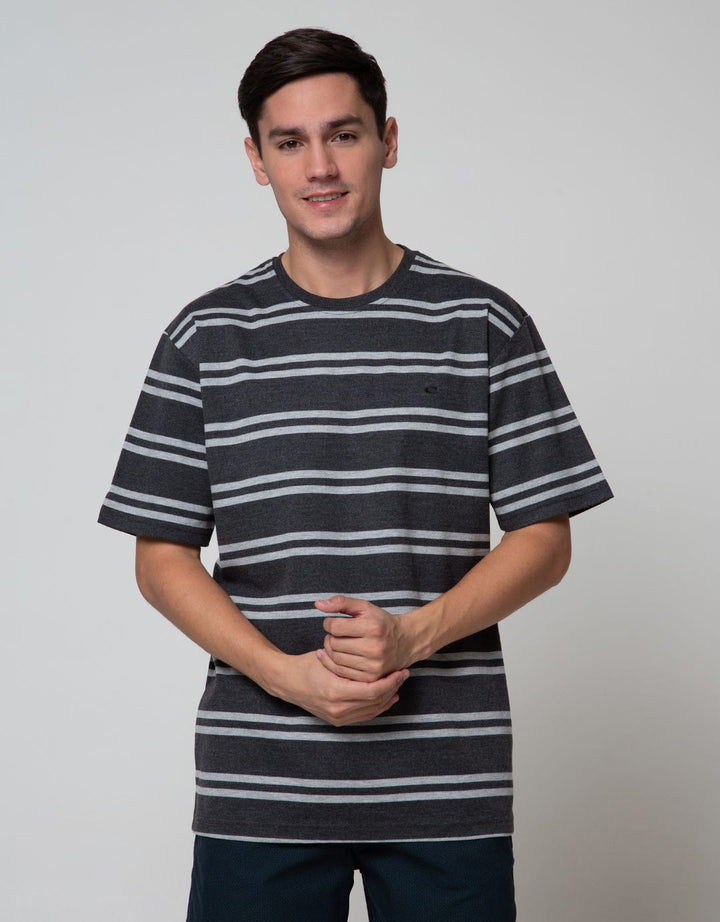 Cole Short Sleeve T-Shirt Stripe Interlock